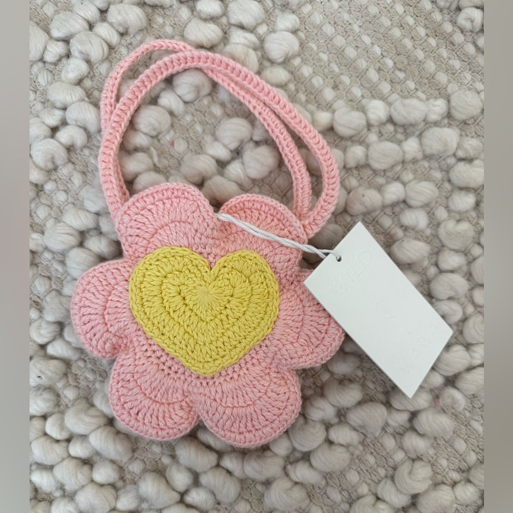 Wild Wawa Crochet Flower Purse